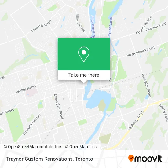 Traynor Custom Renovations map