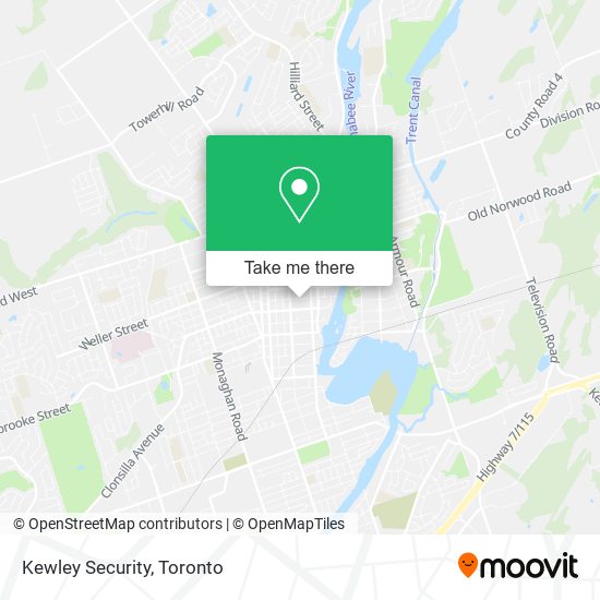 Kewley Security map