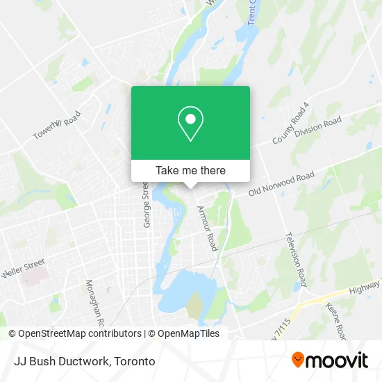 JJ Bush Ductwork map