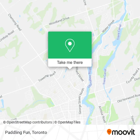 Paddling Fun map