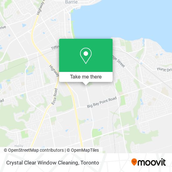 Crystal Clear Window Cleaning map