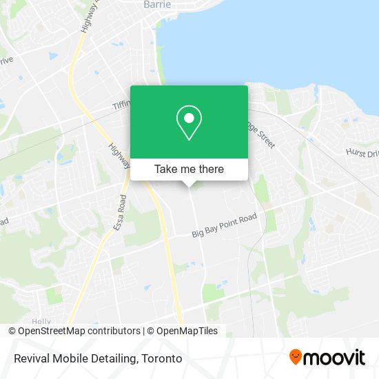 Revival Mobile Detailing map