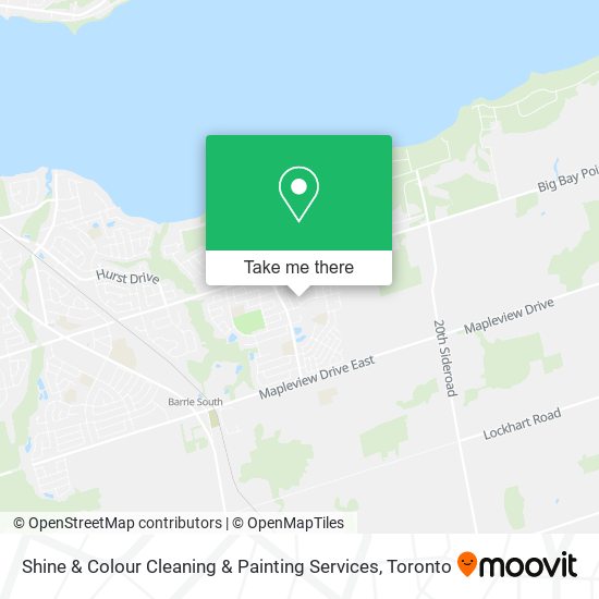 Shine & Colour Cleaning & Painting Services map