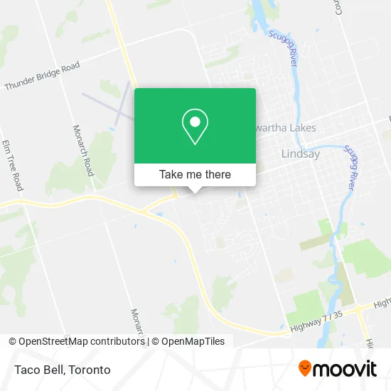 Taco Bell map