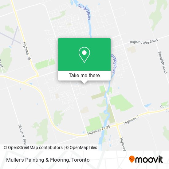 Muller's Painting & Flooring map