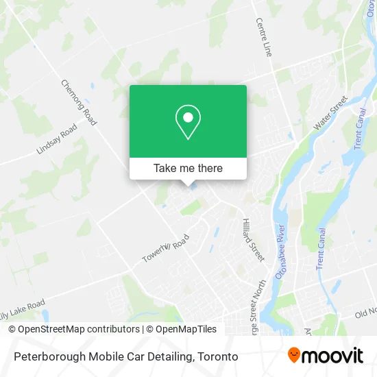 Peterborough Mobile Car Detailing map