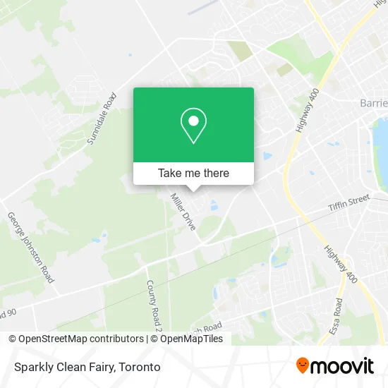 Sparkly Clean Fairy map