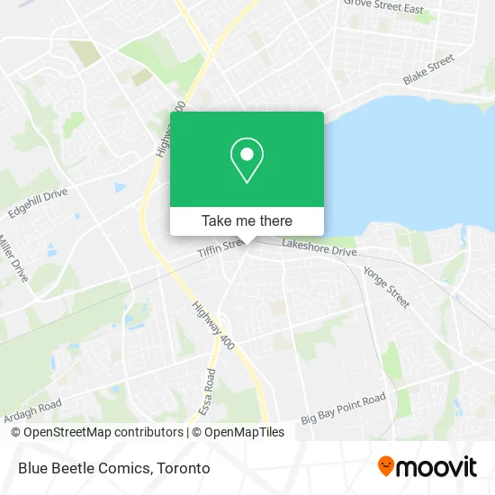 Blue Beetle Comics map