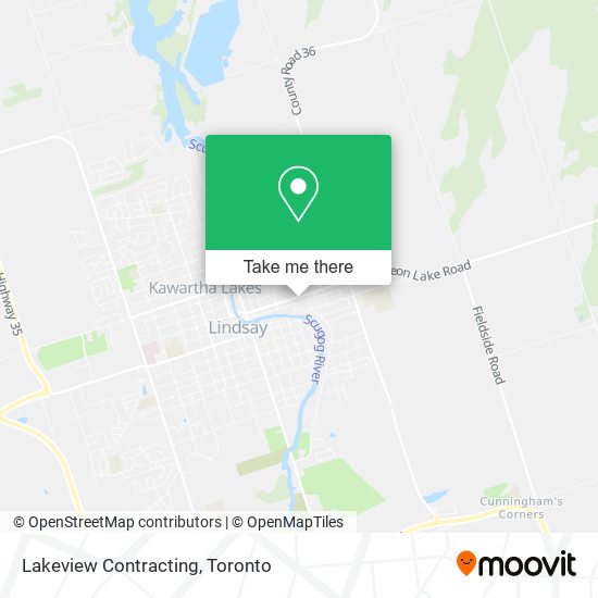 Lakeview Contracting map