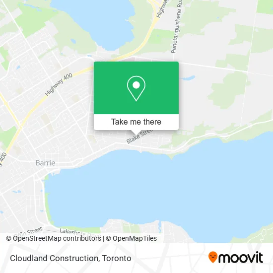 Cloudland Construction map