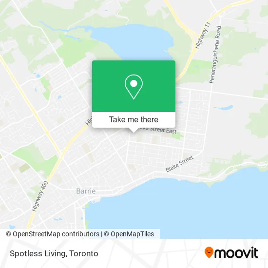 Spotless Living map
