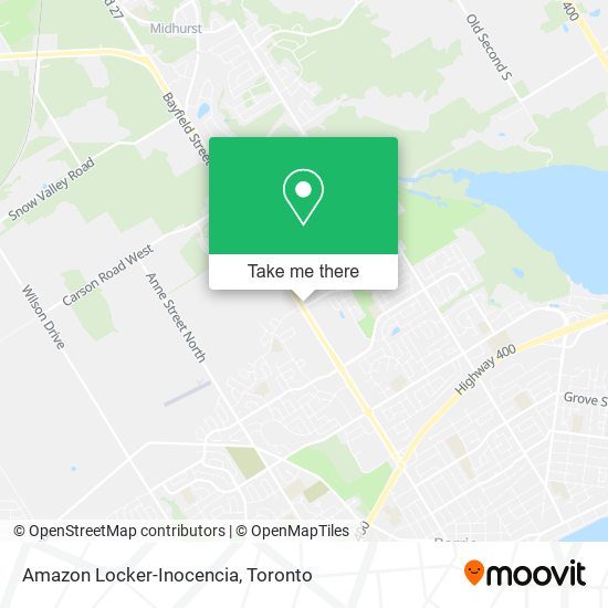 Amazon Locker-Inocencia map