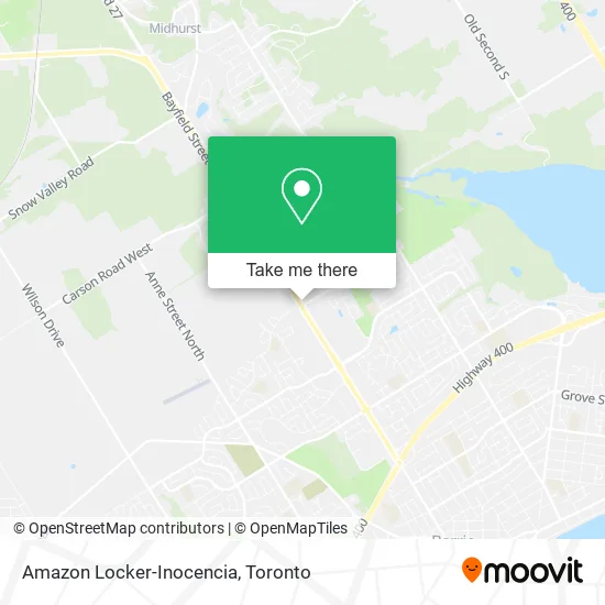 Amazon Locker-Inocencia map
