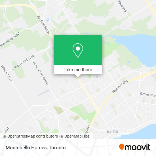 Montebello Homes map