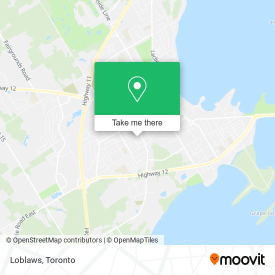 Loblaws map