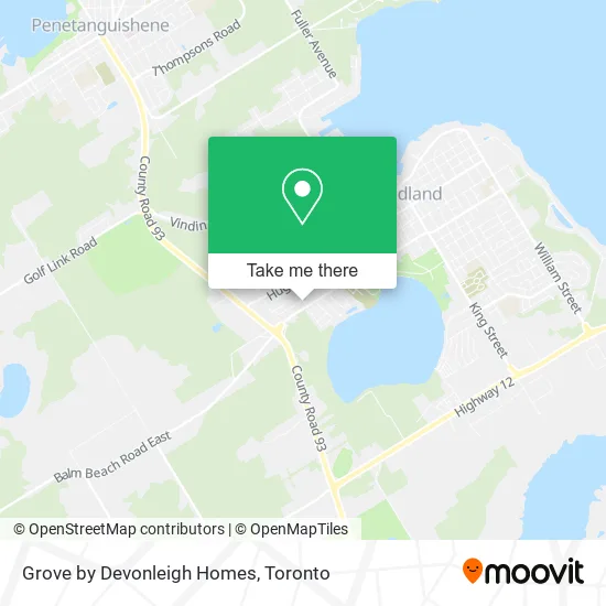 Grove by Devonleigh Homes map