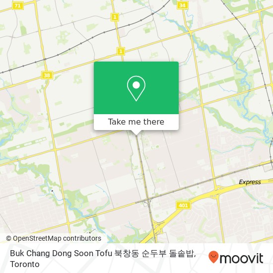 Buk Chang Dong Soon Tofu 북창동 순두부 돌솥밥 map