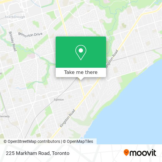 225 Markham Road map