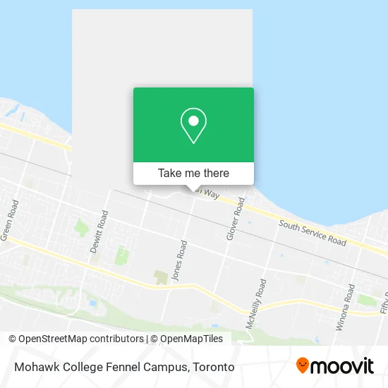 Mohawk College Fennel Campus map