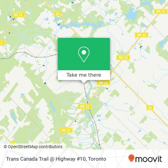 Trans Canada Trail @ Highway #10 plan