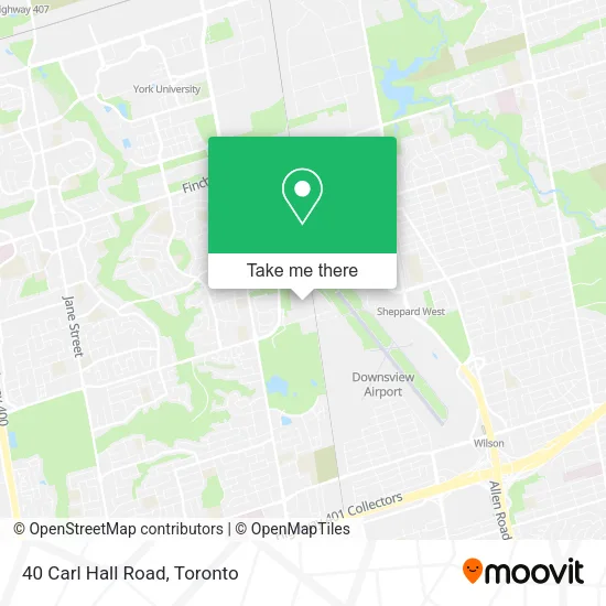 40 Carl Hall Road map