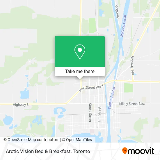Arctic Vision Bed & Breakfast map