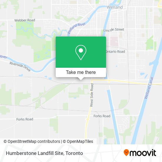 Humberstone Landfill Site map