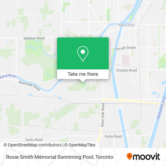 Rosie Smith Mémorial Swimming Pool plan