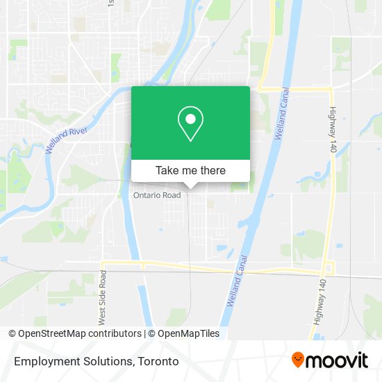 Employment Solutions map