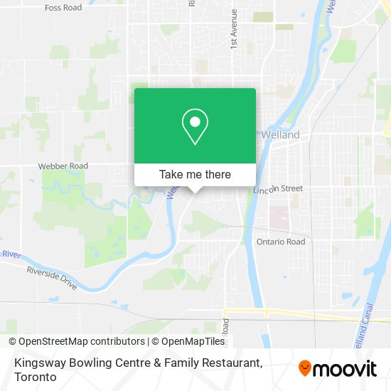 Kingsway Bowling Centre & Family Restaurant plan