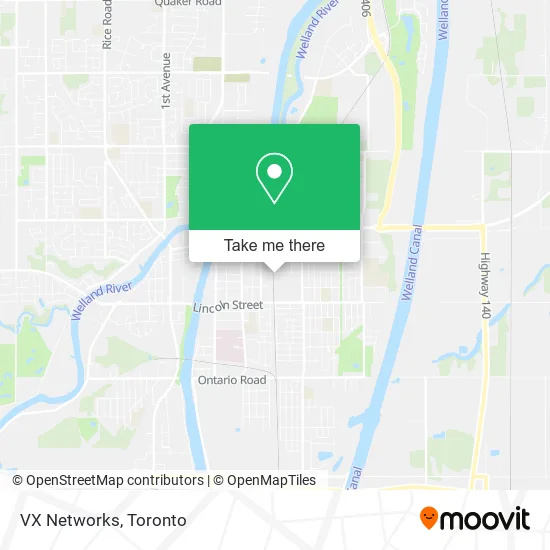 VX Networks map