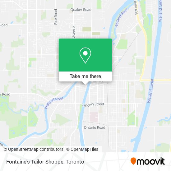 Fontaine's Tailor Shoppe map