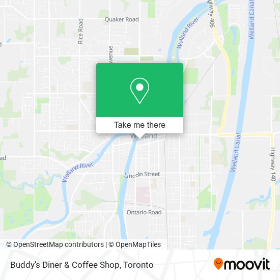 Buddy's Diner & Coffee Shop map