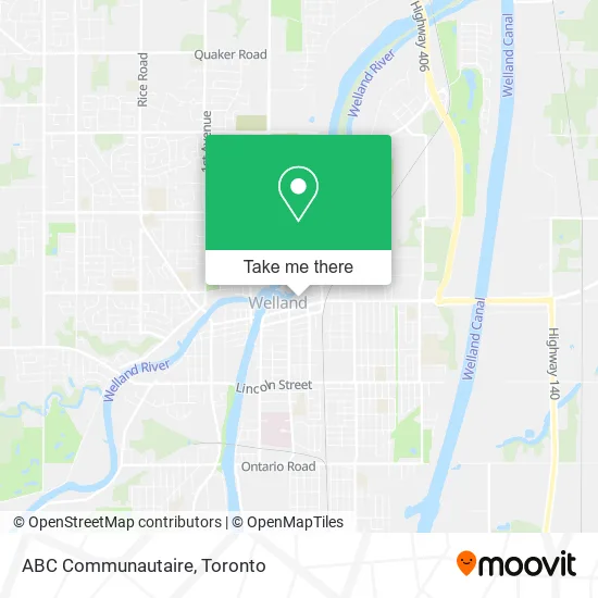 ABC Communautaire map