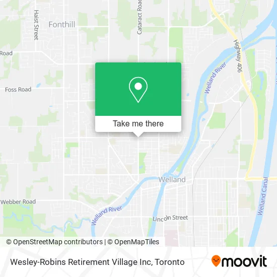 Wesley-Robins Retirement Village Inc map