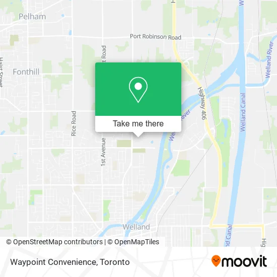 Waypoint Convenience map