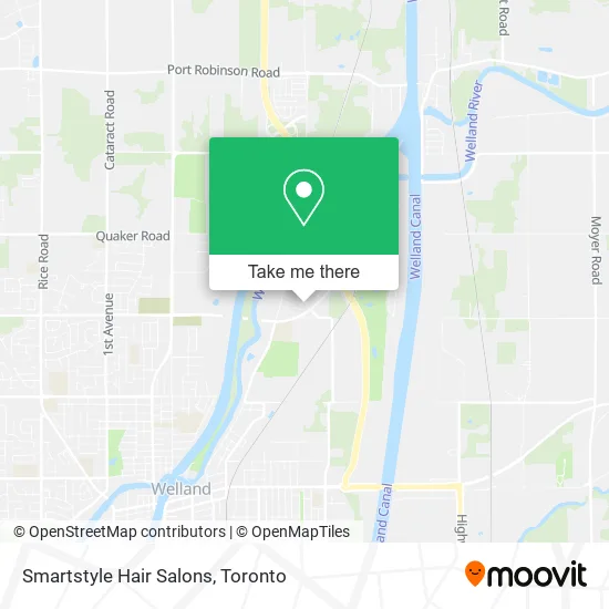 Smartstyle Hair Salons map