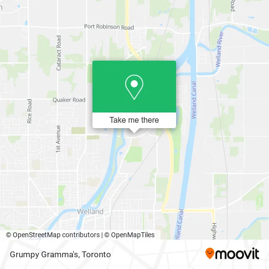 Grumpy Gramma's map