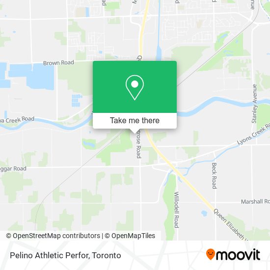 Pelino Athletic Perfor map