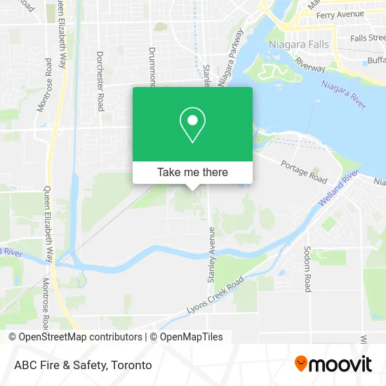 ABC Fire & Safety map