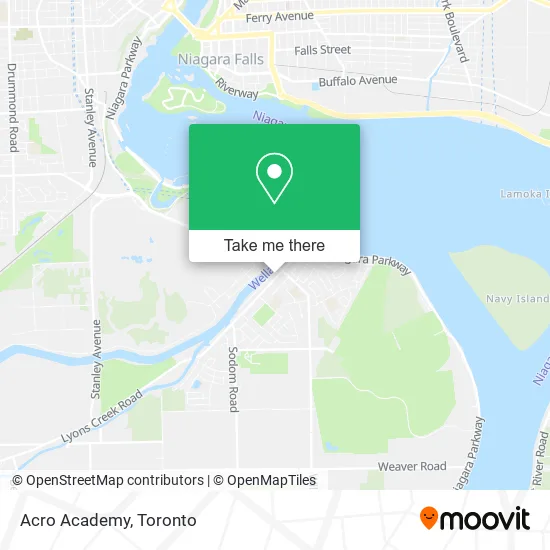 Acro Academy map