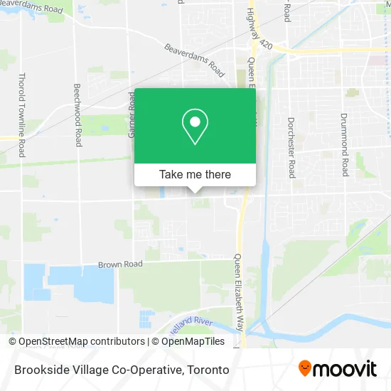 Brookside Village Co-Operative map
