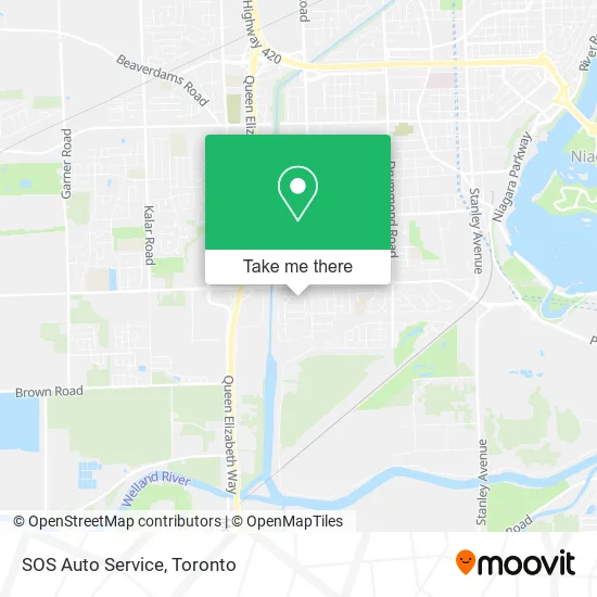 SOS Auto Service map