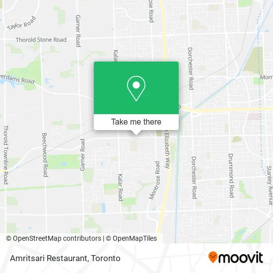 Amritsari Restaurant map