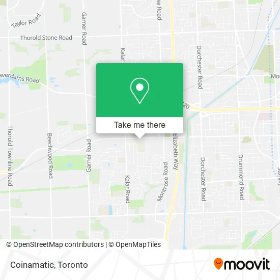 Coinamatic map