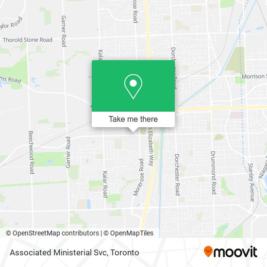 Associated Ministerial Svc map