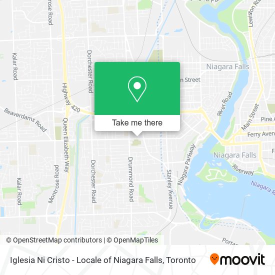 Iglesia Ni Cristo - Locale of Niagara Falls map