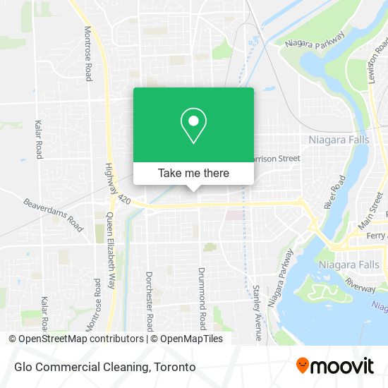 Glo Commercial Cleaning map