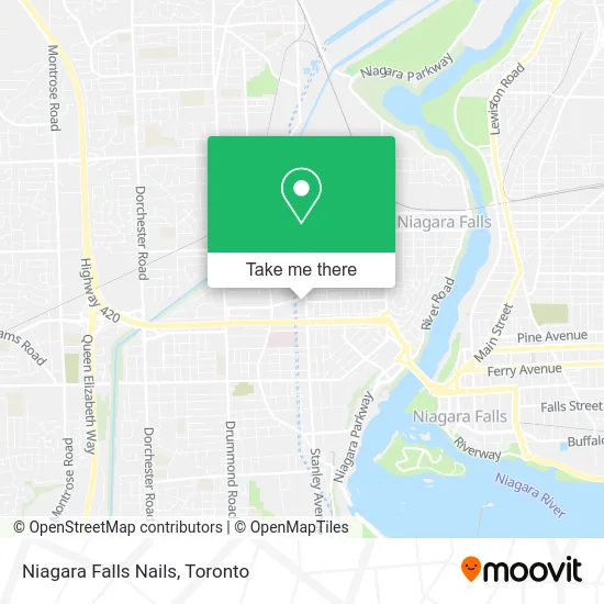 Niagara Falls Nails plan