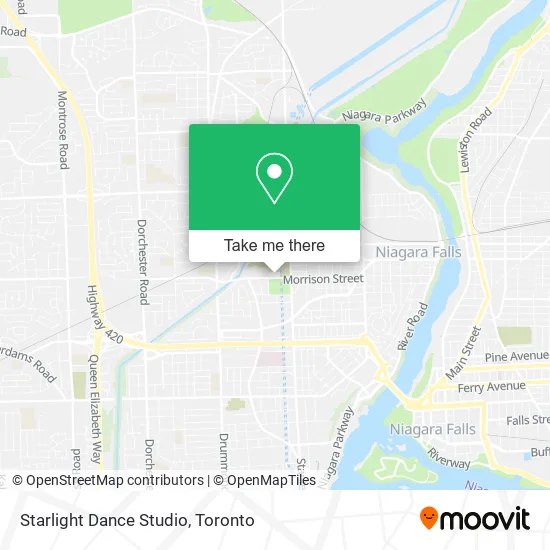 Starlight Dance Studio map